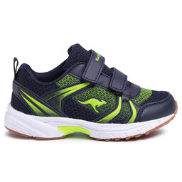 

Снікерcи KangaRoos Niko V 18512 4054 Dk Navy/Lime, Cиній