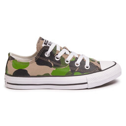 

Кеди Converse Ctas Ox 166715C Black/Candied Ging, Зелений
