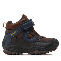 Geox Snehule Geox J N.Savage B.B Abx A J841WA 011BC C0947 M Hnedá