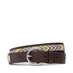 Wrangler Dámský pásek Wrangler Etnic Belt W0H8U8X8500 Brown
