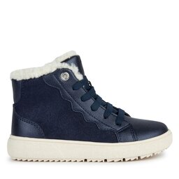 Geox Sneakersy Geox J Theleven Girl B Ab J36HTB 077BC C4021 S Tmavomodrá