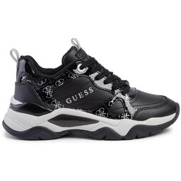 

Снікерcи Guess Flaus FL5FLS FAL12 BLACK/BLACK, Чорний