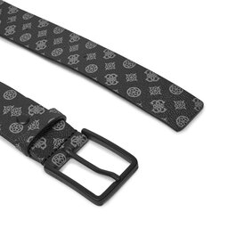 

Чоловічий ремінь Guess Micro Peony Eco Belts BM7793 P4135 BLA, Чорний