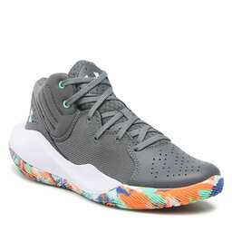 Under Armour Buty Under Armour Ua Gs Jet '21 3024794-111 Gry/Grn
