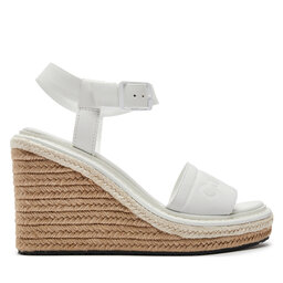 Calvin Klein Εσπαντρίγιες Calvin Klein Wedge Sandal 70 He HW0HW02050 Λευκό