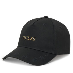 Guess Czapka z daszkiem Guess V5YZ01 WFKN0 Czarny
