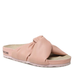 LOVE MOSCHINO Klapki LOVE MOSCHINO JA28233G0EIE0609 Nude/Nero