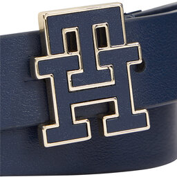 

Жіночий ремінь Tommy Hilfiger Th Logo Inlay 2.5 AW0AW15381 Space Blue DW6, Cиній