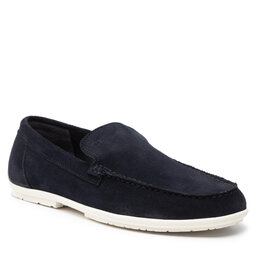 Calvin Klein Mokaszin Calvin Klein Driving Shoe Sue HM0HM00433 Calvin Navy DW4