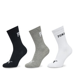 Puma Set di 3 paia di calzini lunghi unisex Puma 938632 Multicolore