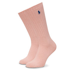 Polo Ralph Lauren Calcetines altos para mujer Polo Ralph Lauren 449915908045 Rosa