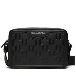 KARL LAGERFELD Crossover torbica KARL LAGERFELD A1M30067 Crna