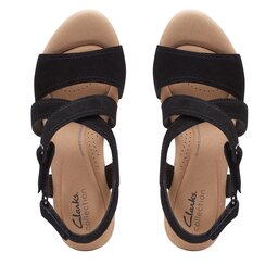 

Босоніжки Clarks Rose Way 26171321 Black Sde, Чорний