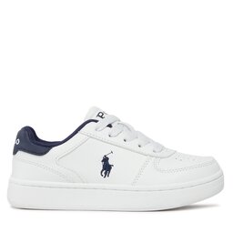 

Снікерcи Polo Ralph Lauren RF103793 M WHITE SMOOTH/NAVY W/ NAVY PP, Білий