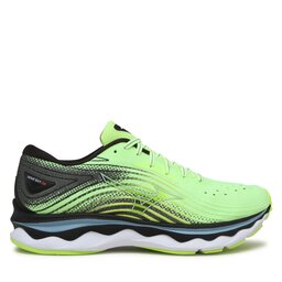 

Взуття Mizuno Wave Sky 6 J1GC220205 Neo Lime/Skywriting/Black, Зелений