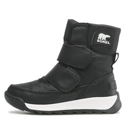 

Снігоходи Sorel Childrens Whitney II Strap Wp NC3919-010 Black/Sea Salt, Чорний