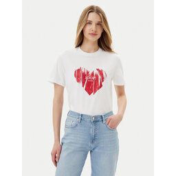 JOOP! Jeans JOOP! Jeans Marškinėliai Tessa 30046948 Balta Regular Fit