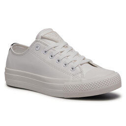 Guess Sneakers aus Stoff Guess Nikola FL7NIK ELE12 WHITE