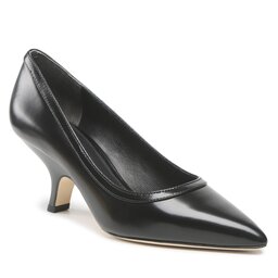 Tory Burch Félcipő Tory Burch Angle Pump 141095 Perfect Black/Perfect Black 004