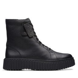 Clarks Μποτάκια Clarks Torhill Rise 26173870 Μαύρο
