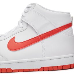 

Взуття Nike Dunk Hi Retro DV0828 100 White/Picante Red, Білий