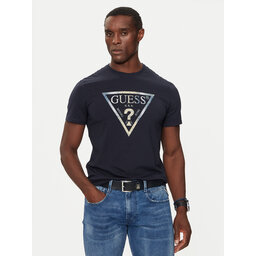 Guess Guess Футболка M4BI35 J1314 Cиній Regular Fit