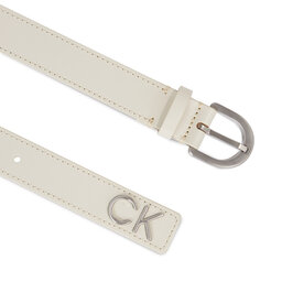 

Жіночий ремінь Calvin Klein Re-Lock Rnd Bckl Blt W/Tip K60K611103 Dk Ecru PC4, Écru