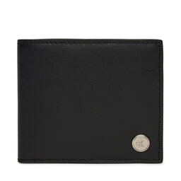 Calvin Klein Jeans Vyriška piniginė Calvin Klein Jeans Jeans Hardware Bifold W/Coin LV04G1004G Juoda