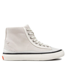 

Снікерcи Clarks Aceley Hi 261584384 White Canvas, Білий