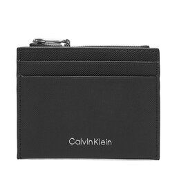 Calvin Klein Kreditkartenetui Calvin Klein Ck Must Cardholder LV04D1044G Schwarz