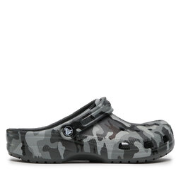 Crocs Παντόφλες Crocs Classic Printed Camo Clog 206454 Γκρι