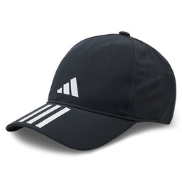 adidas Cappellino adidas 3-Stripes AEROREADY Running Training Baseball Cap IC6520 black/white/white
