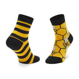 

Високі дитячі шкарпетки Todo Socks Bee Bee Multicolor, Жовтий