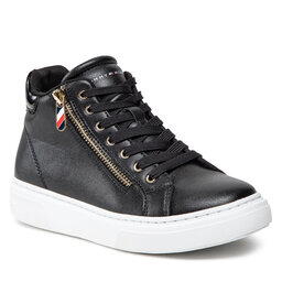 Tommy Hilfiger Αθλητικά Tommy Hilfiger High Top Lace-Up Sneaker T3A9-32317-1434 S Black 999