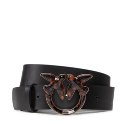Pinko Moteriškas Diržas Pinko Love Berry Turtle Belt H4 20221 PLT01 1H2121.Y87C Nero Limou Z99T