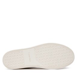 

Снікерcи Calvin Klein Low Top Lace Up Archive Stripe HM0HM01292 Triple White 0K4, Білий