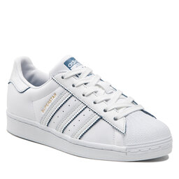 adidas Skor adidas Superstar W GX2012 Ftwwht/Altblu/Goldmt