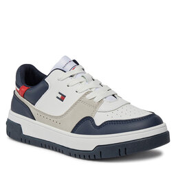 

Снікерcи Tommy Hilfiger Low Cut Lace-Up Sneaker T3X9-33368-1355 S White/Blue/Red Y003, Білий