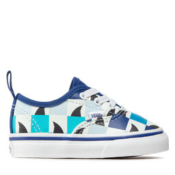 

Кросівки Vans Authentic Elas VN0A34A1ABQ1 (Glow Checkerboard Sharks), Голубий