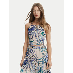 Guess Guess Τοπ W5GH74 WH9Z2 Μπλε Slim Fit