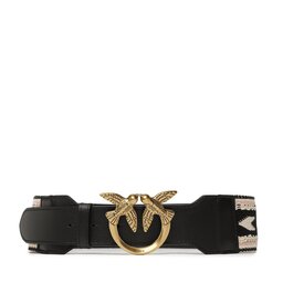 Pinko Dambälte Pinko Love Berry Native H6 Belt 20231 PLT01 100825.A0QS Nero/Beige ZC3Q