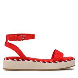 

Босоніжки Tommy Hilfiger Rope Flatform FW0FW07019 Fireworks SNE, Червоний