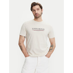 Tommy Hilfiger Tommy Hilfiger Camiseta Brand Love MW0MW40324 Beis Regular Fit