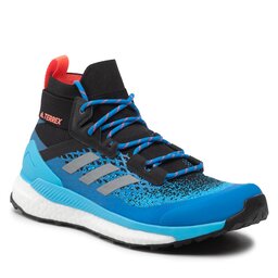 adidas Обувки adidas Terrex Free Hiker Primeblue GZ0334 Core Black/Grey Three/Blue Rush