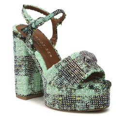Kurt Geiger Сандали Kurt Geiger 225-Kensington Platform Sdl 9798875609 Green Comb