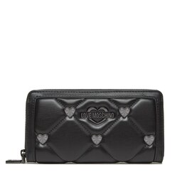 LOVE MOSCHINO Veľká dámska peňaženka LOVE MOSCHINO JC5716PP0HLZ0000 Nero