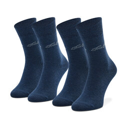 Tom Tailor Set de 2 perechi de șosete lungi de damă Tom Tailor 9702 Indigo 546