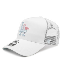 47 Brand Șapcă 47 Brand Mlb Los Angeles Dodgers Icon Mesh '47 Offside Dt B-ICNDT12CTP-WH Alb