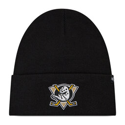47 Brand Čepice 47 Brand Nhl Anahein Ducks Haymaker '47 Cuff Knit H-HYMKR25ACE-BKC Černá