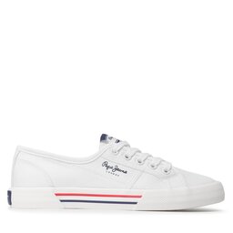 Pepe Jeans Tenisky Pepe Jeans Brady W Basic PLS31287 Bílá